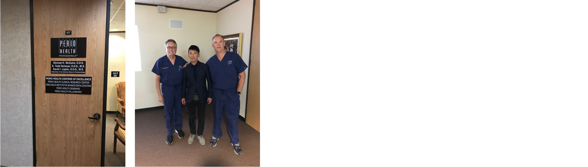 2018　アメリカ・テキサス開業　Dr. マクガイアにペリオドントロジーを、Dr.シェイヤーにインプラント補綴を教わる Dr.M.K.McGuire Houston , The U.S.